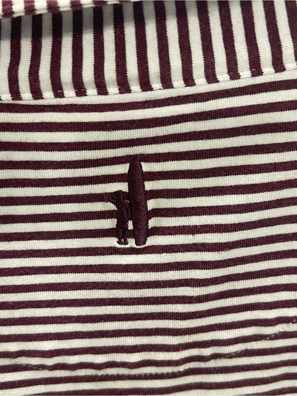 johnnie-O Hangin' Out Texas A&M Aggies Striped Golf Polo Shirt  Men's XXL - Picture 8 of 13